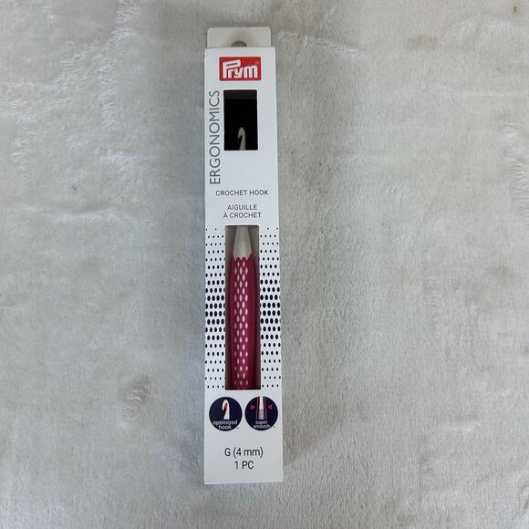 NEW Prym Ergonomics Crochet Hook Set Lot of 4: E(3.5mm), G(4mm), J(6mm), N(10mm) - Picture 8 of 9